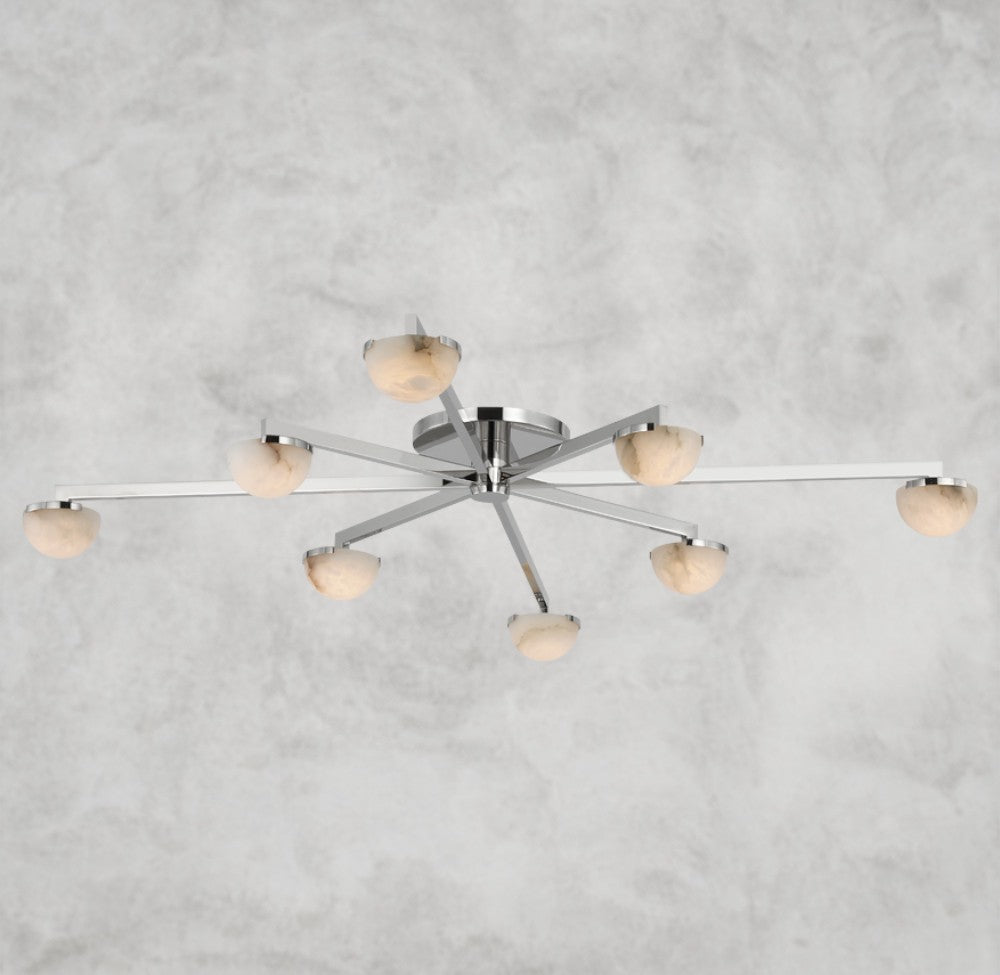 Pedra Staggered Arm Flush Mount 36", 48", 60"